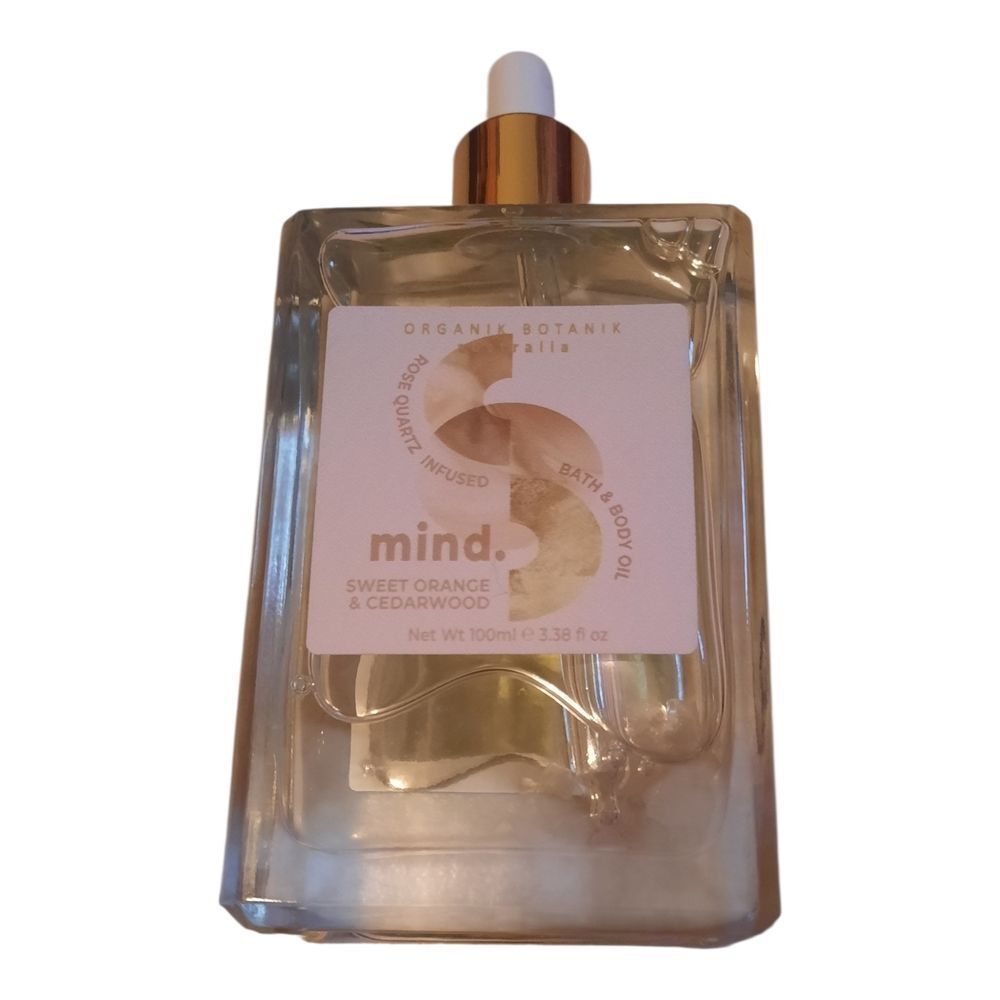 Sweet Orange & Cedarwood Body Oil - Gold & Clear